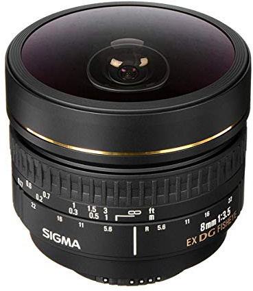 Sigma Objectif Fisheye 8 mm F3,5 EX DG Circular - Monture Nikon