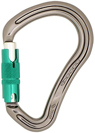 DMM BOA Locksafe Mousqueton HMS en aluminium avec verrouillage automatique