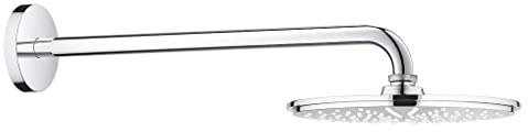 Grohe Rainshower Cosmopolitan 210 Kopfbrauseset mit 422 mm Brausearm, Wandgebunden in Chrom, 26171000, 2 Stück,