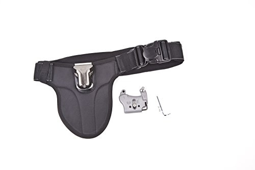 SPIDER PRO SCS Tragesystem - Spider Holster Set mit Hüftgurt für 1 DSLR Kamera, auch Profimodelle mit großen Objektiven