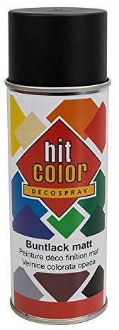 Ral 9005 Tiefschwarz Matt Lackspray Deko 400Ml Spraydose Dekolack Sprühlack