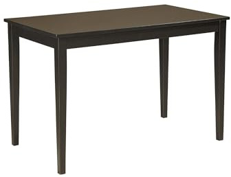 Signature Design by Ashley Kimonte Rectangular Dining Room Table, Black