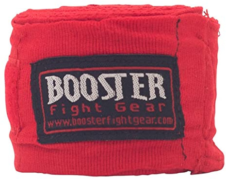 Booster Bandagen, rot, halbelastisch, 4.6 m, Hand Wraps, Wickelbandagen, MMA