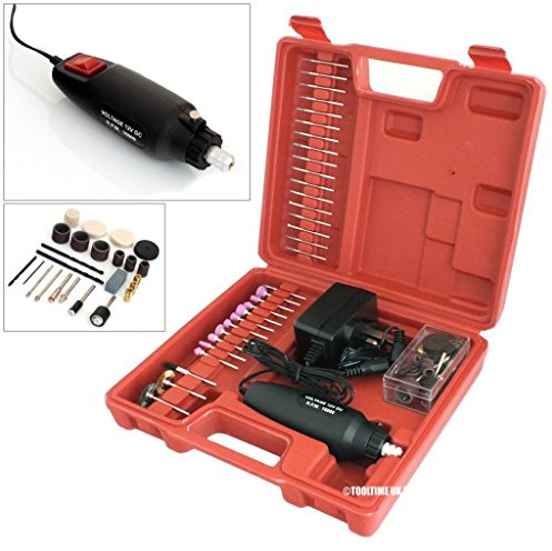 Tooltime 240V Multi-Tool Mini Rotary Hobby Craft Drill + 60 Accessories + Case