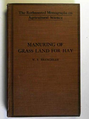 Manuring of grass land for hay