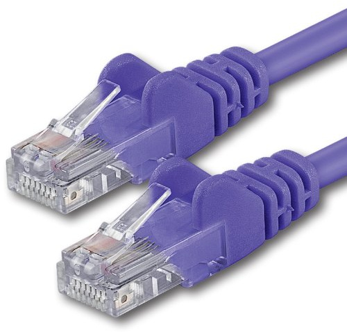 1aTTack.de 1x 15m Câble Réseau Cat6 Cat 6 - RJ45 Ethernet LAN DSL Routeur Modem - Violet