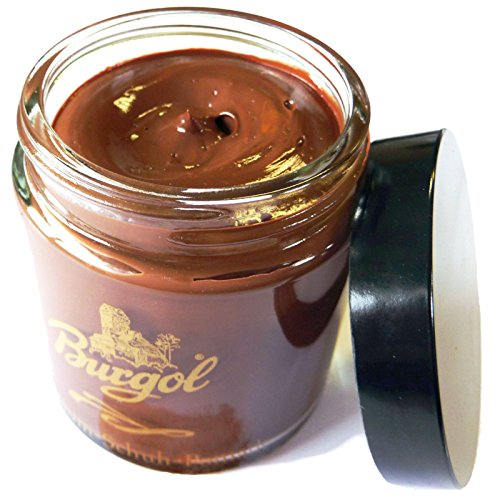 Burgol Pomade - Versorgt Leder mit Nährstoffen. Mischemulsionscreme. In verschiedenen Farben erhältlich.