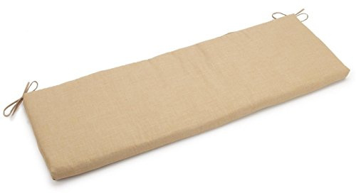 Blazing Needles Outdoor Bench Cushion, 57 x 19, Sandstone 1 Count