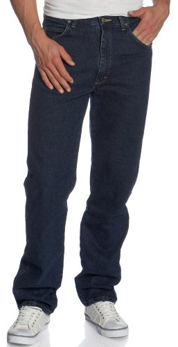 Wrangler Men's Rugged Wear Classic Fit Jean, Retro Stone, 34x36
