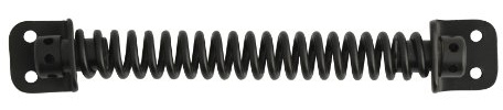 Forge 210mm Gate Spring with Powder Coated Finish - Black