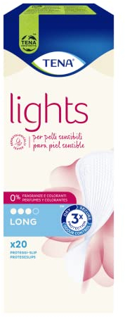 Tena - Tena Lights Long Assorbenti Proteggi-Slip 20 Pezzi - 970449346