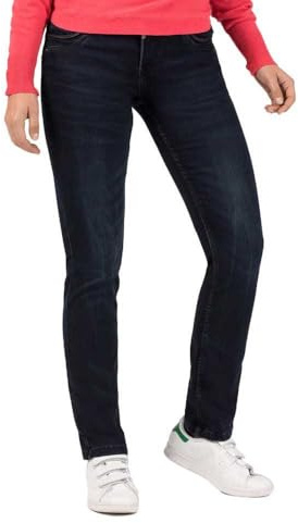 Timezone TahilaTZ raka jeans, blå (Noble Blue Wash 3787), 25 W/32 L, Blå (Noble Blue Wash 3787), 32W x 32L