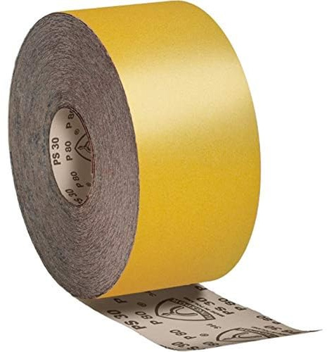 Klingpsor 174091 - PS 30 D Schleifmittelrollen mit Papierunterlage, 115x50000 - Korn 120
