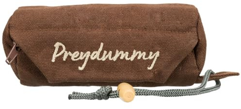Trixie Hundespielzeug Preydummy, zum Kauen & Jagen – ø 8 x 20 cm, braun | Robustes Spielzeug für intensiven Spielspaß – beschäftigt den Hund und fördert gesundes Kauverhalten im Alltag