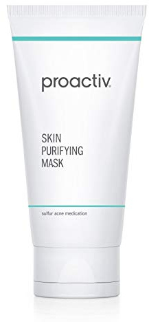 Proactiv Skin Purifying Acne Face Mask and Acne Spot Treatment, Detoxifying Facial Mask with 6% Sulfur, 90 Day Supply, Cream, 3 Oz