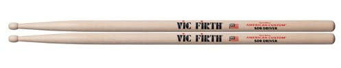 Vic Firth Custom SD9 Driver American Hickory Wood Tip Drumsticks