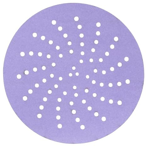 3M Hookit Purple Clean Sanding Disc, 30461, 5 in, P600, 50 discs per carton