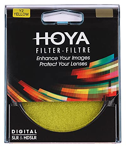 Hoya Filtre HMC 52 mm Y2 Filtre rond – Jaune
