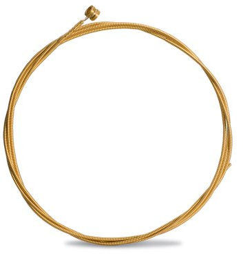 Aurora Premium Farbige Bass Gitarre Saiten, Gold, 45–105