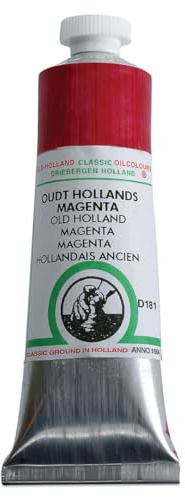 Old Holland Ölfarbe – Klassische Farben 40 MLS – 164 Künstlerfarben D181 Old Holland Magenta