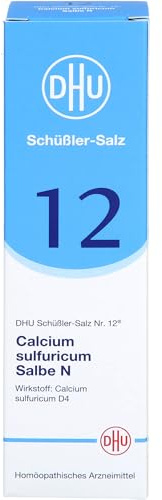DHU Schüßler-Salz Nr. 12 Calcium sulfuricum D4, 50 g Salbe | Das Mineralsalz der Gelenke – das Original