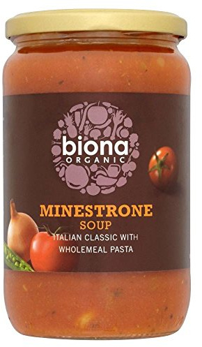 Biona Soupe minestrone organique (680g) - Paquet de 2
