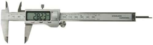 Perel 3472B Pied à Coulisse à affichage numérique 150 mm