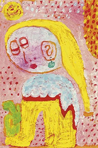 1art1 Paul Klee Magdalena Vor Der Bekehrung, 1938 Selbstklebende Fototapete Poster-Tapete 180x120 cm
