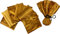 Elegant 6 Olive Wood Raclette Set Consists of 6 Stk Raclette Spatula and Saucer