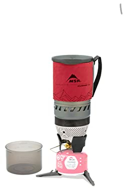 TuristinÄ— viryklÄ— MSR WindBurner Personal Stove System - 1L (raudona)