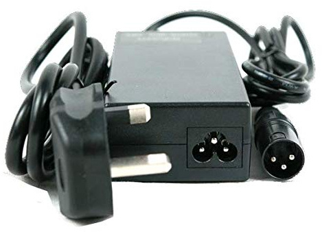 SLK Power Battery Charger 24v 2amp for Rechargeable Electric Mobility Scooter Batteries and Wheelchairs. 3 Pin Connector Suitable for all Sealed Lead Acid Batteries Including AGM & Gel