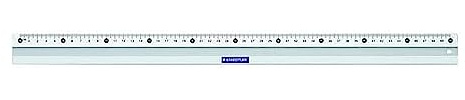Staedtler 563 50 Mars Metall-Lineal, 50 cm, silber