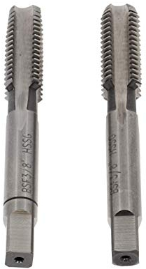 VÖLKEL Handgewindebohrer 2-tlg. Satz DIN 2181 HSS-G - BSF 3/8 x 20