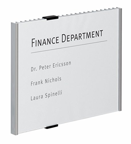 Durable 480723 Dörrskylt INFO SIGN A4L, silver