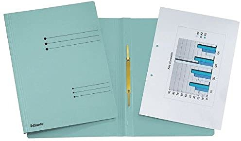 Leitz snabbhäftare, A4, kartong, blå