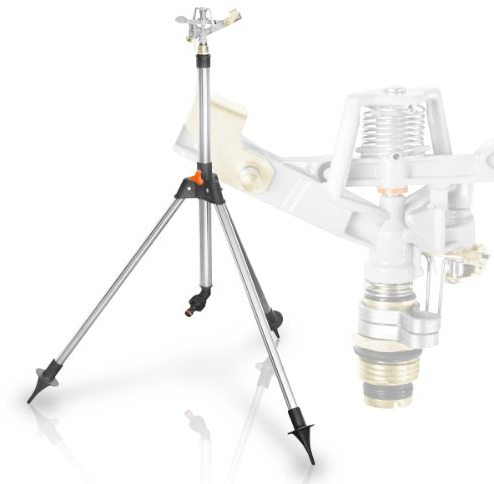 Teleskop-Stativ Gartensprenger Sprinkler, Messing, Rasensprenger Kreisregner Sprenger