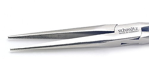 Snipe Nästång 7,7/8'' | schmitz 4911HS22 | Rak, mycket långa och starka, släta käkar | ESD - Dissipative | Hightech verktyg för professionella | Tillverkad i Tyskland - Solingen