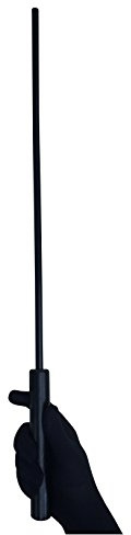 BDSM Kunststoff Gerte mit Griff, schwarz | Bondage, Flexstock, Flexibler Rohrstock, Peitsche, Klatsche, Erotik
