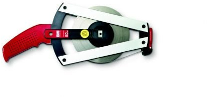 BMI 305034030AHF Isolan-Mètre ruban Ergoline avec graduation en mm, Multicolore, 30 m