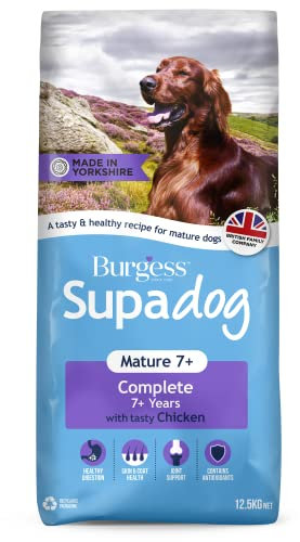 Burgess Supadog Mature dry dog food 12.5 kg
