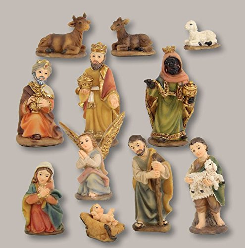 Markus-Krippe, 11tlg, 3cm, für 3cm Figuren
