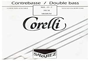 Corelli Kontrabass-Saiten Orchesterstimmung G Nickel Mittel 381M