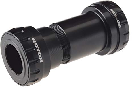 ROTOR Unisex – Erwachsene Rotor Binnenlager Bb30 3024 68mm Steel Black Innenlager, Schwarz, Normal EU