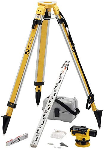 Stabila Optisches Nivellier OLS 26, 8-teiliges Set