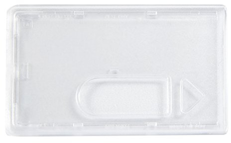 KARTENHÜLLE - Ausweishülle Ausweisetui Schutzhülle Kreditkartenhülle Kreditkarte Ausweis Hülle Karte EC Scheckkarte RFID Kunststoff Transparent Robust Stabil - Made in Germany