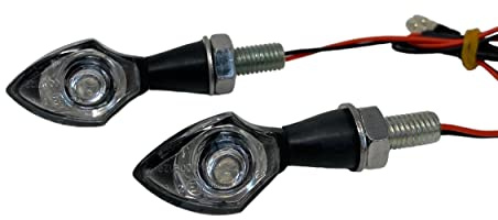 Motorrad LED Blinker mit Eingebauter Widerstände für Individuell Retro Cafe Racer & Streetfighter Projekt Bikes
