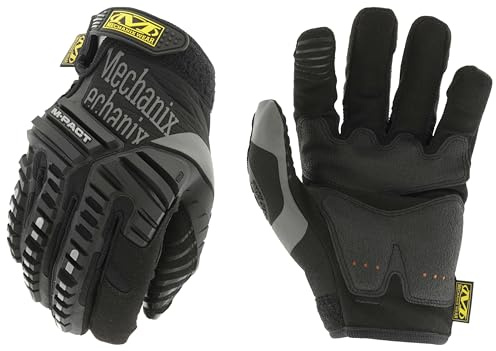 Mechanix Wear M-Pact Touchscreen Work Gloves, XX-Large, Black
