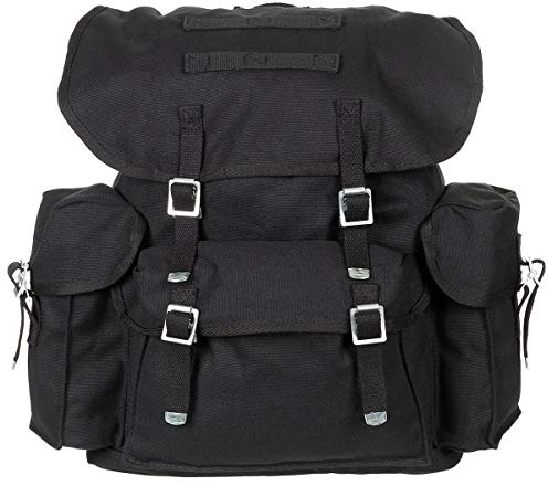 MFH Old German Army Rucksack Black