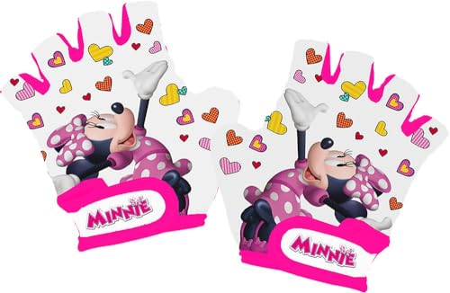 TATAWAY Fahrradhandschuhe Minnie Mouse Weiß