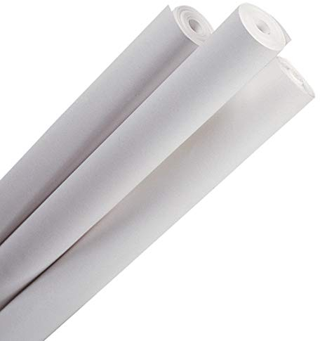 MarpaJansen Zeichenpapier/Skizzenpapier - gerollt - (70 cm x 50 m. 1 Rolle, 100 g/m²) - weiß